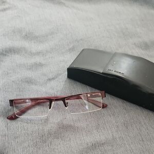 Lemon Maroon Eyeglasses
